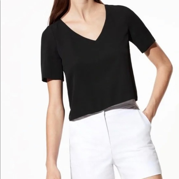 Babaton Tops - Babaton Randy Blouse, Black, XXS, worn once